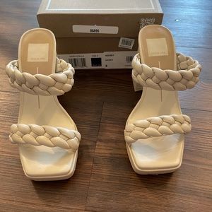 Dolce Vita Ashby Heels- Cream Stella size 6